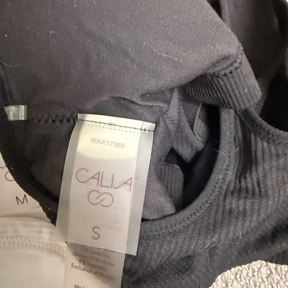 Lot of 3 CALIA by Carrie Underwood Ribbed Tank Tops size medium - Picture 8 of 8